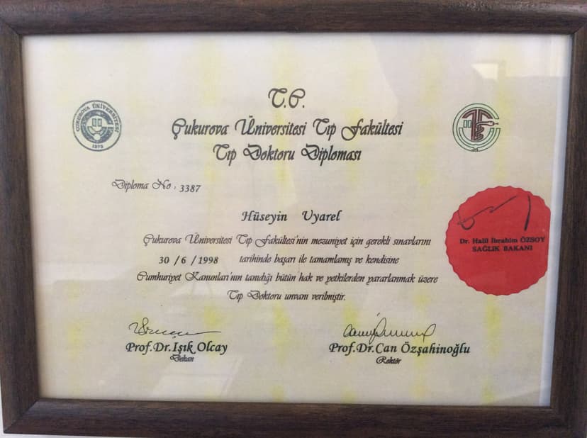 Tıp Doktoru Diploması