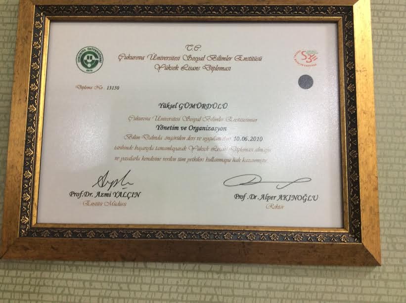 Yüksek Lisans Diploması