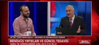 Op. Dr. Yusuf Onur Kızılay, Ulusal Kanal ekranlarında yayınlanan "Gün Ortası" programına konuk oldu
